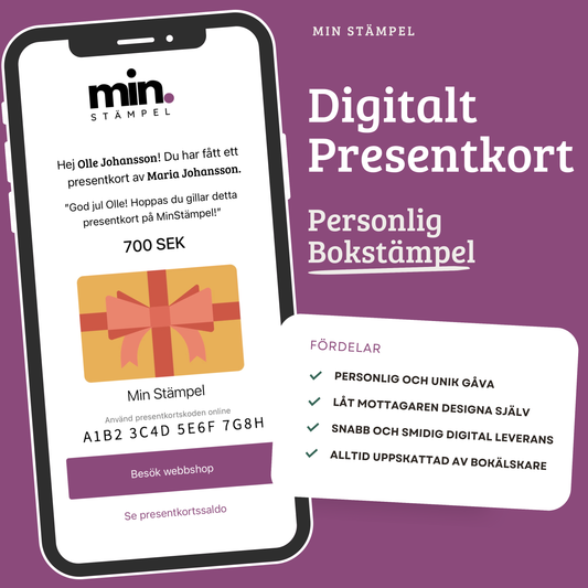Digitalt Presentkort – Den perfekta gåvan för bokälskare